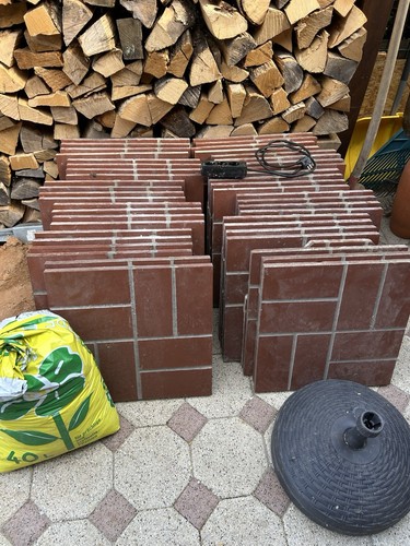 Terrassenplatten 49 x - ,