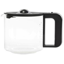 Bosch Siemens Glaskanne komplett Soft-Grip schwarz Griffverschraubung neu 110080