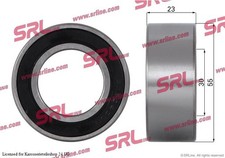 Lager Klimakompressor Ø55Mm