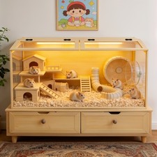 Nagerkäfig Holz XXL