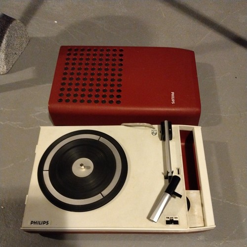 Philips kofferplattenspieler - philips,