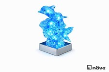 LED Dekofigur 2 Delfine