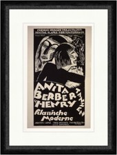 Anita Berber Henry Klassische Moderne Tanzen Curt Wild Wall Faks_Plakatwelt 1215