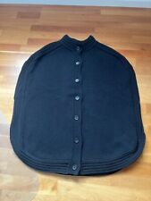 Strenesse Cape/Poncho/Weste/Pullunder  Gr. 38 wie neu schwarz