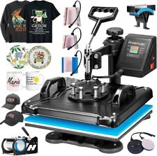 5-in-1/8-in-1 Hitzepresse Heißpresse T-shirtpresse Heat Press Transferpresse NEU
