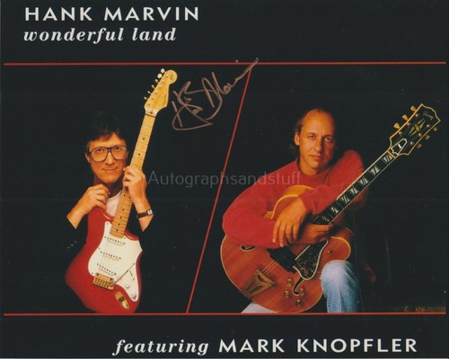 Hank marvin handsigniertes - marvin,