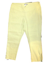 SARAH Pacini ,Sommer-Hose Soumia ,Gr. 3,L ,XL,40,42, neu ,Vanillegelb,NP 190€