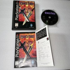 Kings Field PS1 Long Box NTSC