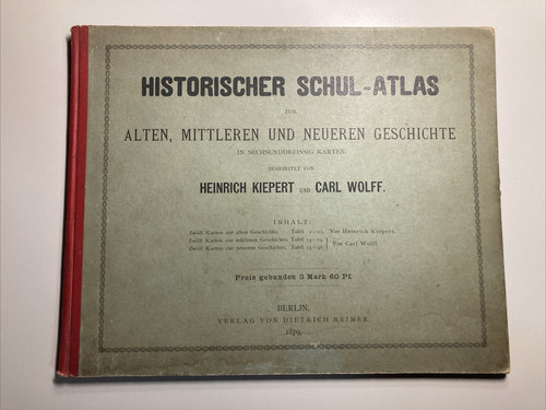 1879 kiepert wolff - 1879,