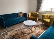 Sofa Set mit Satztisch