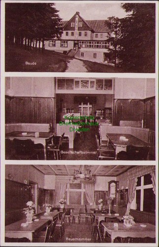 161245 bismarckbaude hohe - ak,