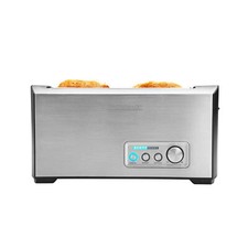 Gastroback 42398 Design Classic Toaster Pro 4S Langschlitztoaster Edelstahl