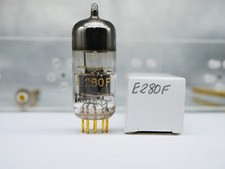 1x  Siemens Munich E280F  Tripple Mica Gold Pin 7722 Röhre Tube 04