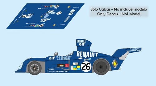 Decals renault alpine a441 - renault,