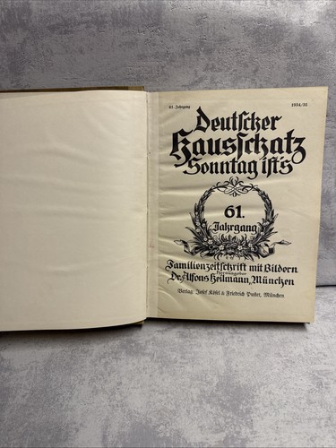Deutscher hausschatz sonntag - deutscher,