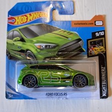 Hot Wheels Ford Focus RS 2019 Nightburnerz 9/10 OVP