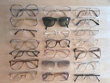 21x Vintage B-Ware Brillen Konvolut Zb GMC, Meitzner, Atrio, L'amy 