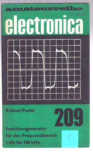 Amateurreihe electronica 209