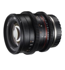 Walimex Pro 50mm f/1.3 VCSC Sony E Objektiv APS-C Video Foto Manuell Fokus NEU