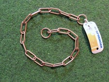 HS Sprenger Hundehalsband Curogan antiallergisch  4 mm lange Glieder #51663