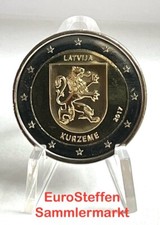 2 Euro Lettland 2017