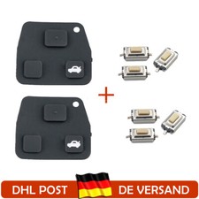 2x Schlüssel Tastenfeld + 6x Mikrotaster für Toyota Avensis Corolla Yaris Lexus