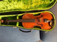 Spielfertige französische Geige mit Stempel „Nicolas Mathieu“