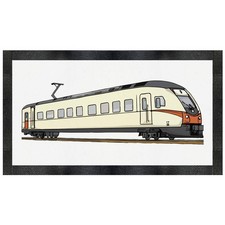 Futtermatte für Haustiere "Modern Tram" (PM00024257)