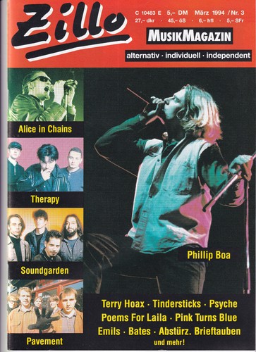 Zillo musikmagazin 3 märz - zillo,