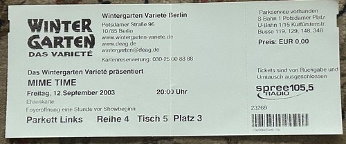 Mime time berlin - mime, time,