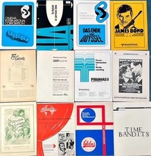 Sammlung Konvolut Film Kino Werberatschläge - Kino Werbung Vintage Filmprogramm