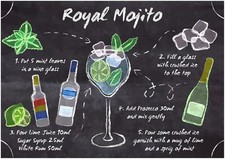 Mojito Cocktail Poster -