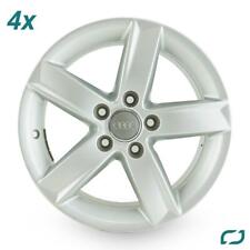 4x Original Audi A4 B8 Alufelgen Felgen 16 Zoll 7Jx16 ET46 Silber 8K0071496 