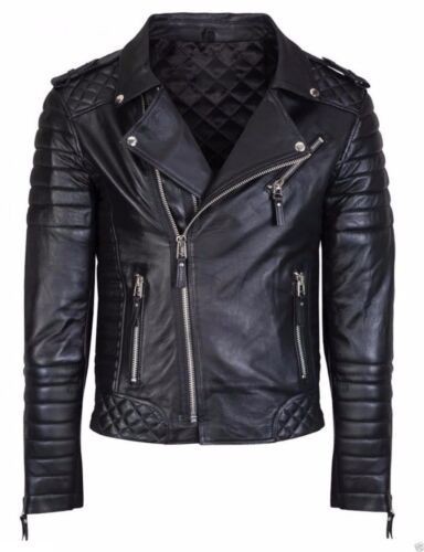 Herren echt leder jacke - echt,