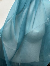 Crinkle Chiffon Seide 2 Meter  1,40m Breit