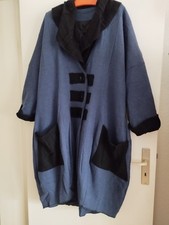 Wintermantel Ballonform Wolle