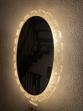50er Jahre Design Spiegel mit Licht Sauberen Zustand