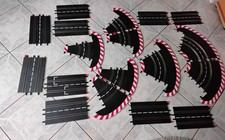Carrera  Kurven 1/60 und 1/30 Mit Außenrand und Innenrandstreifen und 10 Gerade