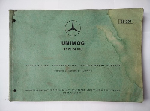 Mercedes unimog 180 - m,