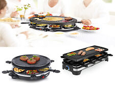PRINCESS Raclettegeräte & Grillplatte für 4-8 Personen Tischgrill Raclet Raklett