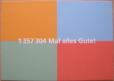 Edgar Freecards Nr. 17739 Süddeutsche Zeitung 1357304 Mal alles Gute!