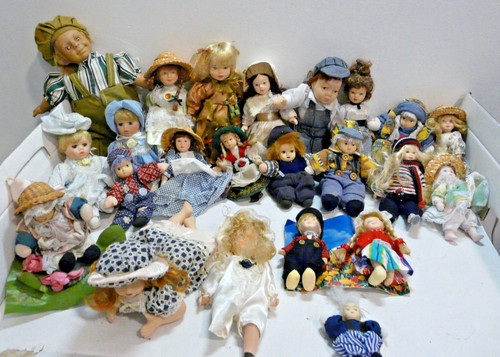 23x alte porzellan mini - 23x,