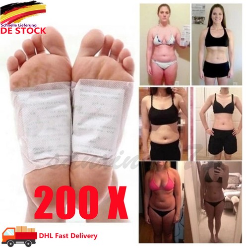 200x fusspflaster entgiftung - fusspflaster,