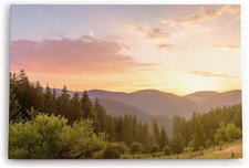 120x80cm Wandbild Berge