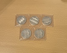 5x 1 Unze Silber Wiener