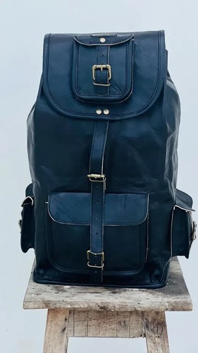 Leder rucksack echt - 21",