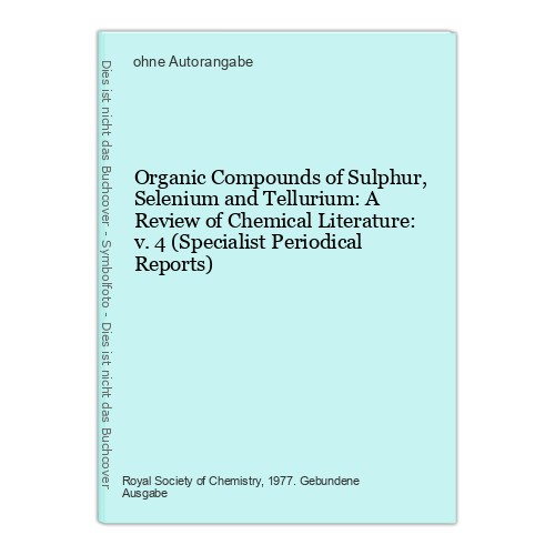 Organic compounds sulphur - compounds,