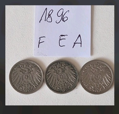 Pfennig deutsches - 3x,