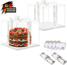 Tortenbox Transparent Cake Box