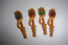 Lego Ninjago Schlangenstäbe, 4 Stück, 9446, 9441, 9443**